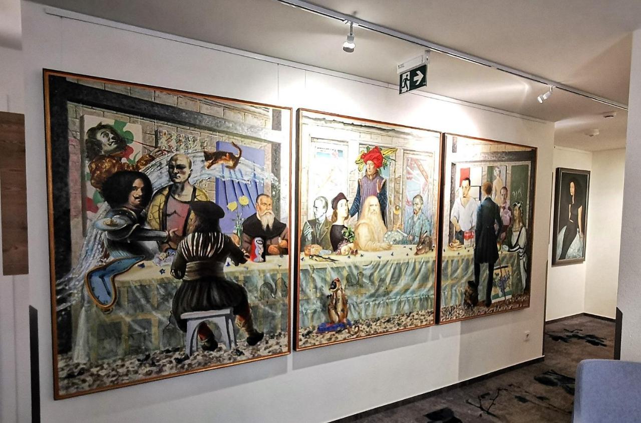 Art & Galerie Hotel Lenz Plauer See Fuenfseen エクステリア 写真